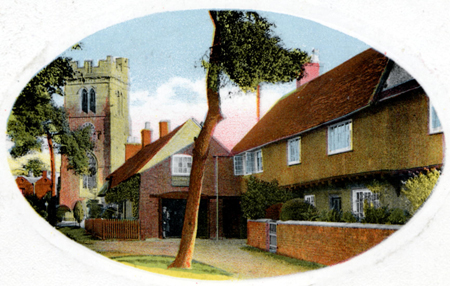 Guy Fawkes House & St Peter's Church